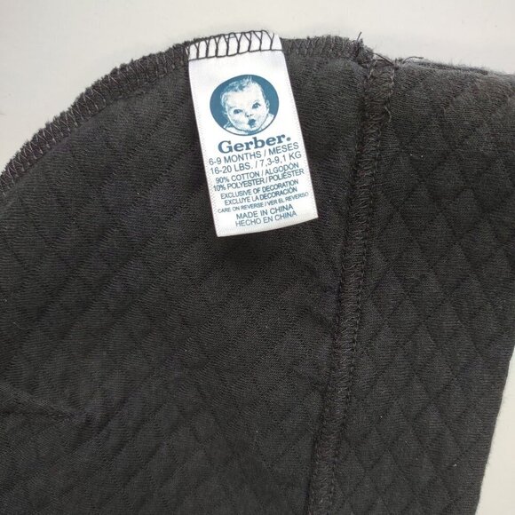 Vintage Gerber Baby Beanie Embroidered Skull  Size 6-9 Months 16 Lbs - Picture 2 of 7